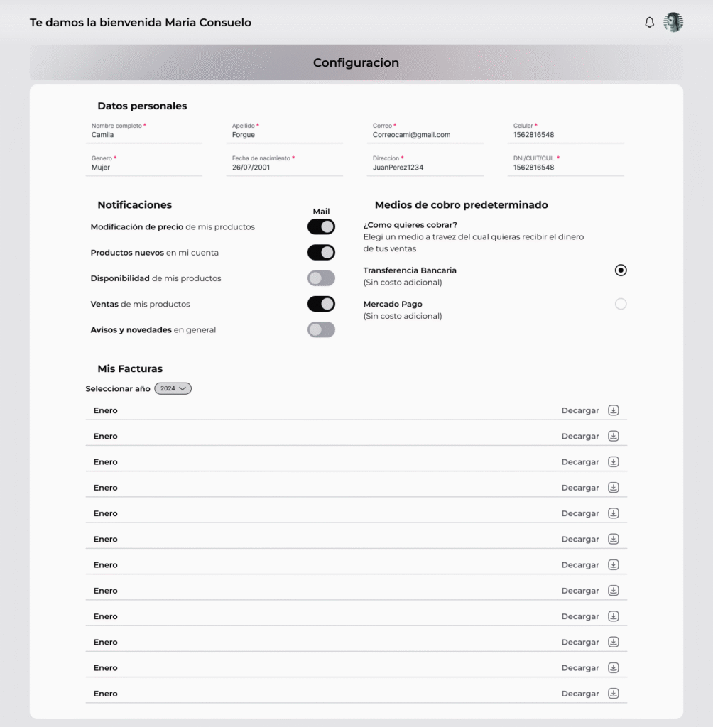 Configuracion